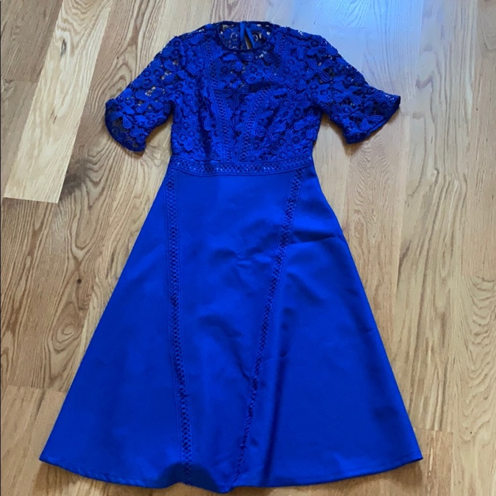 Royal Blue ASOS dress